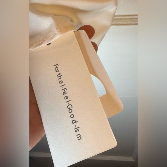 Commense Black & Cream Strapless Mini Dress - Picture 7 of 7